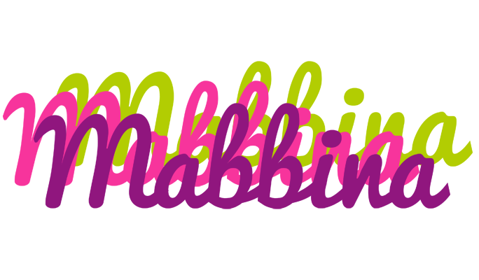 Mabbina flowers logo