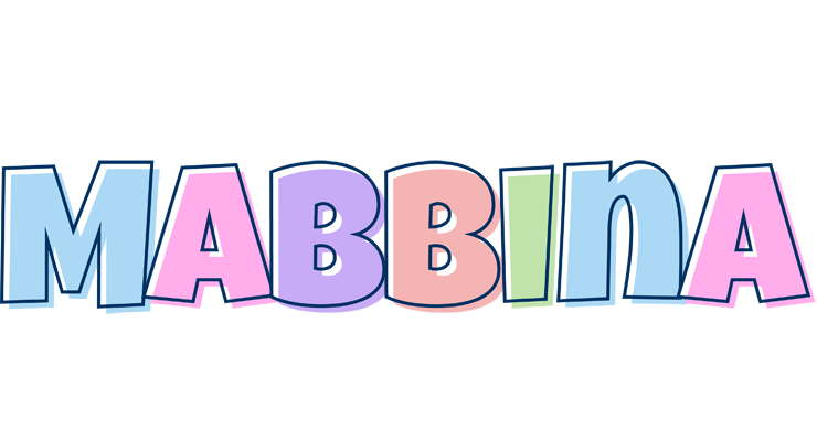 Mabbina pastel logo