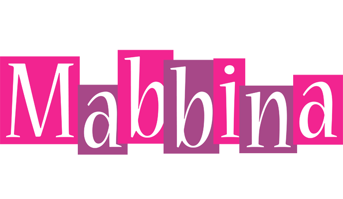 Mabbina whine logo