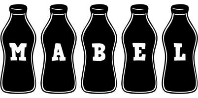 Mabel bottle logo