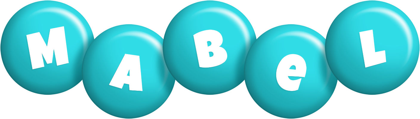 Mabel candy-azur logo