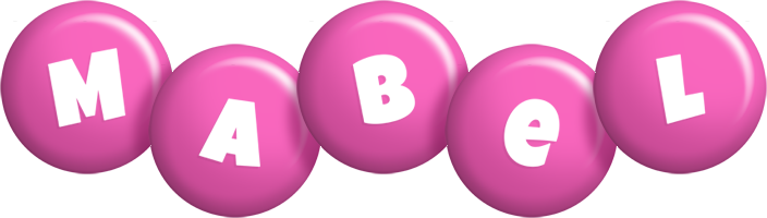 Mabel candy-pink logo