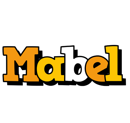 Mabel cartoon logo