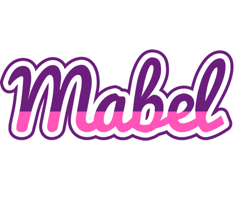 Mabel cheerful logo