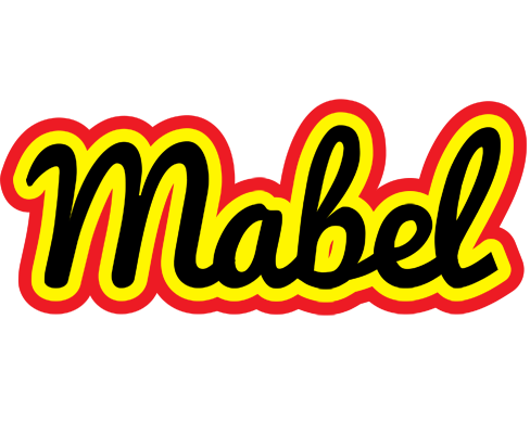 Mabel flaming logo