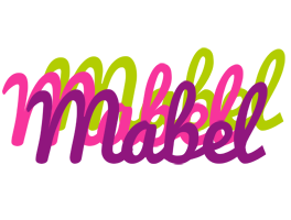 Mabel flowers logo