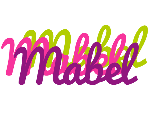 Mabel flowers logo