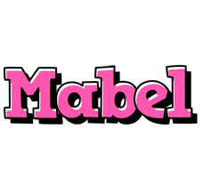 Mabel girlish logo