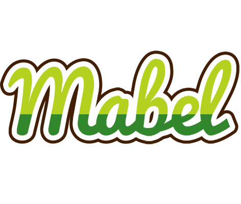 Mabel golfing logo