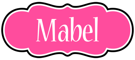 Mabel invitation logo