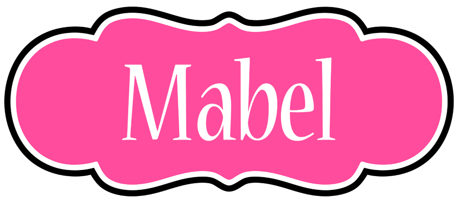 Mabel invitation logo
