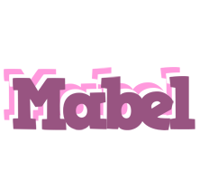 Mabel relaxing logo