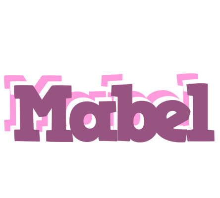 Mabel relaxing logo