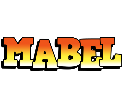 Mabel sunset logo