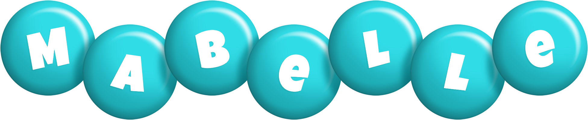 Mabelle candy-azur logo
