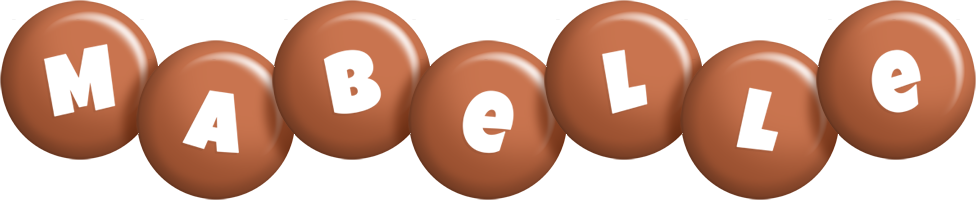 Mabelle candy-brown logo