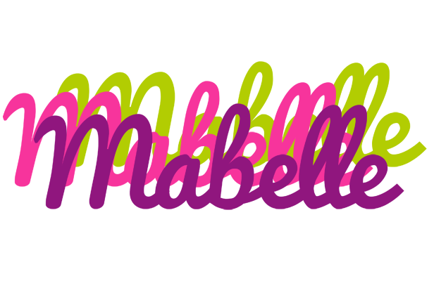Mabelle flowers logo