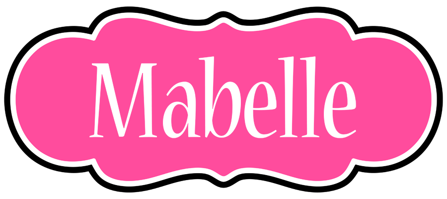 Mabelle invitation logo