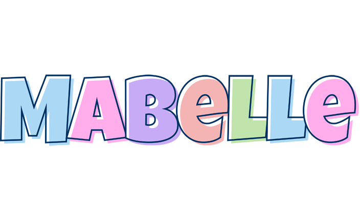 Mabelle pastel logo