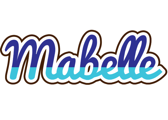 Mabelle raining logo