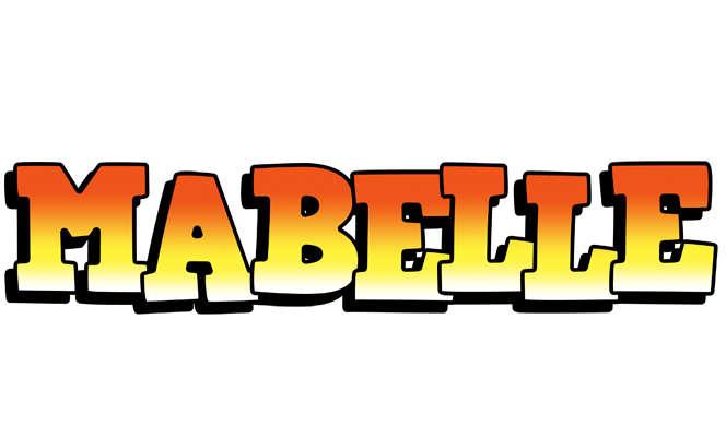 Mabelle sunset logo