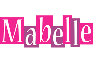 Mabelle whine logo