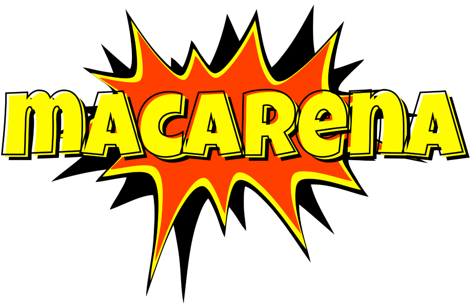 Macarena bazinga logo