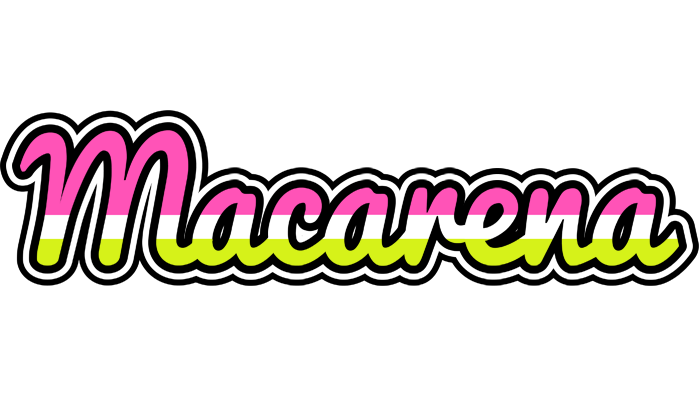 Macarena candies logo