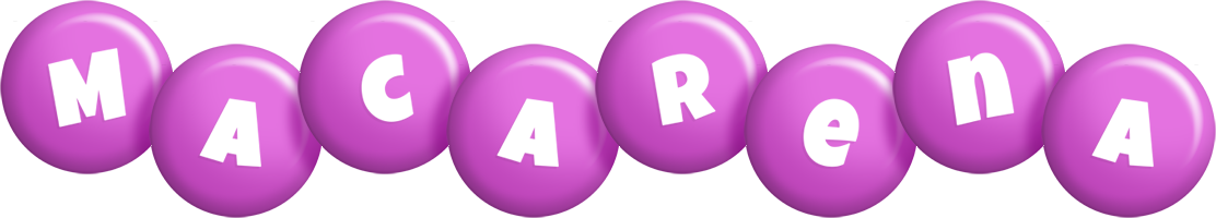 Macarena candy-purple logo