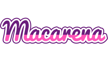 Macarena cheerful logo