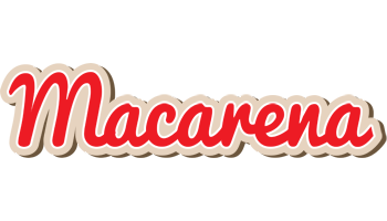 Macarena chocolate logo