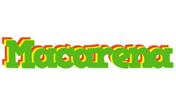 Macarena crocodile logo