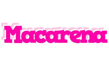 Macarena dancing logo