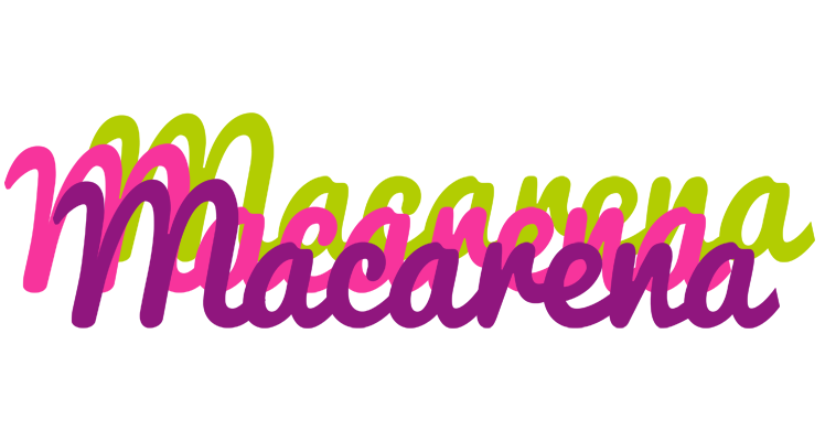 Macarena flowers logo