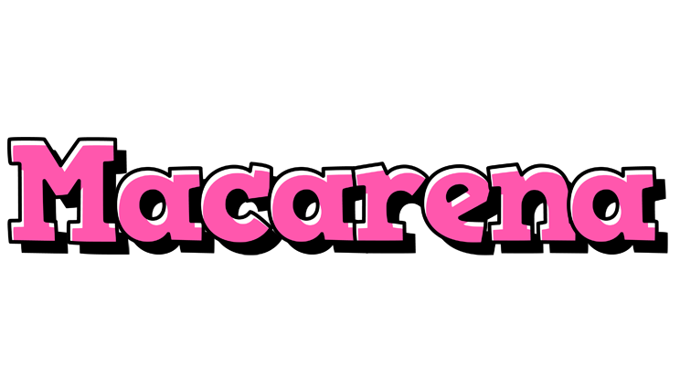 Macarena girlish logo