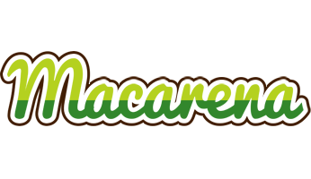 Macarena golfing logo