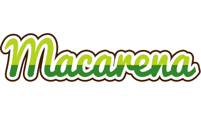 Macarena golfing logo