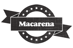 Macarena grunge logo