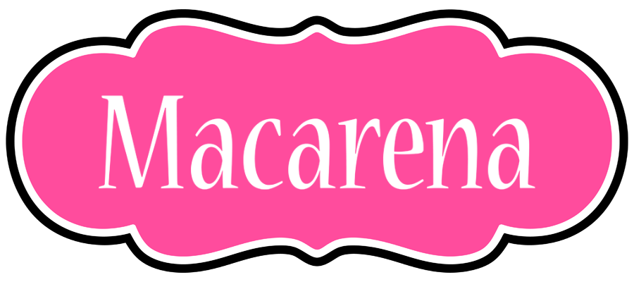 Macarena invitation logo
