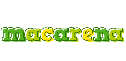 Macarena juice logo