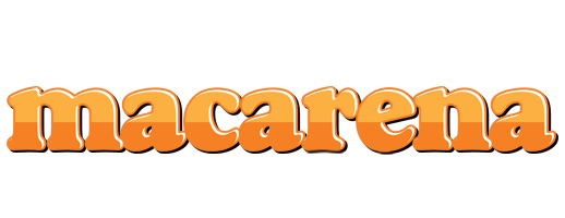 Macarena orange logo