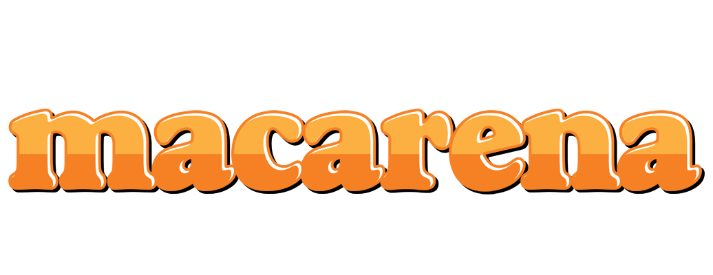 Macarena orange logo