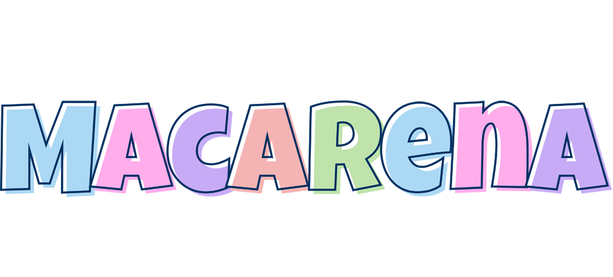 Macarena pastel logo