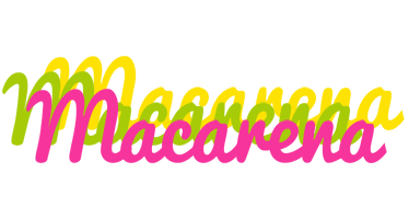 Macarena sweets logo