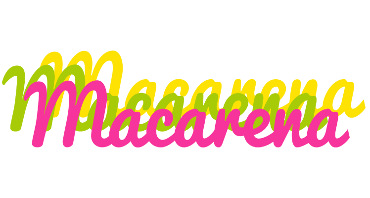Macarena sweets logo
