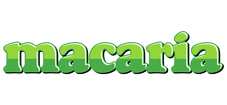 Macaria apple logo