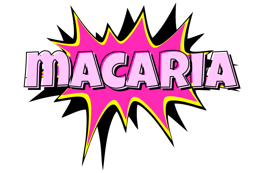 Macaria badabing logo