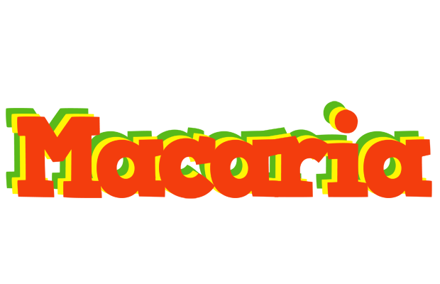 Macaria bbq logo