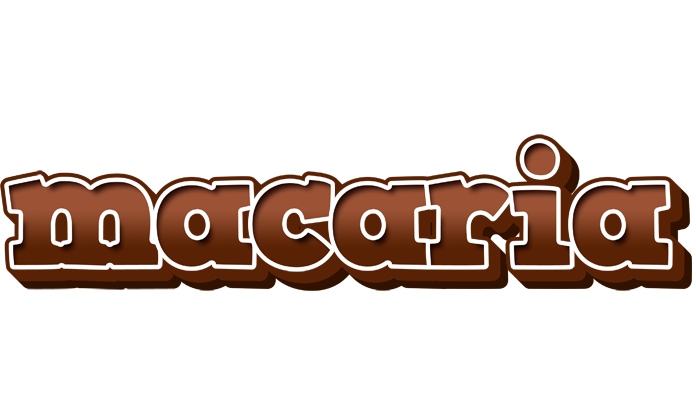 Macaria brownie logo
