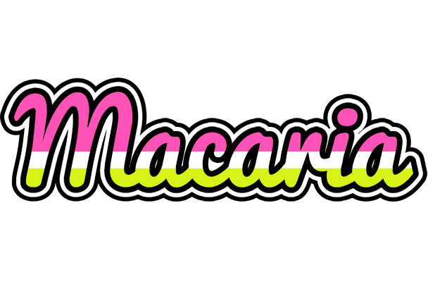 Macaria candies logo